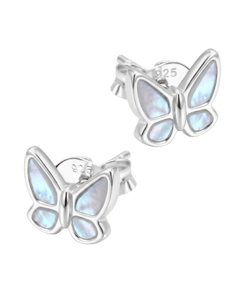 Butterfly Silver Stud Earring STS-7071